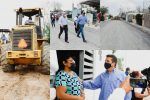 Realiza Gobernador Francisco Cabeza de Vaca supervisión de obras en proceso en Reynosa
