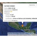 Ocurre sismo de 4.8 grados en Veracruz