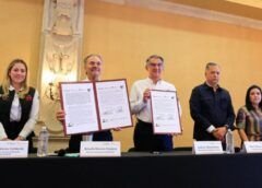 Reconoce Infonavit a Américo Villarreal por liderazgo en construcción de viviendas