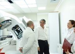 Supervisa Américo modernización del Centro Oncológico de Tamaulipas