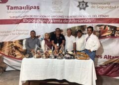 Impulsan reinserción social con artesanías de PPLs en la Fiesta de Abril Tampico 2026