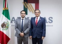 Se reúne Américo con nuevo titular de Aduanas; impulsa proyectos estratégicos en Tamaulipas