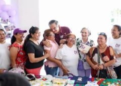 Américo y María de Villarreal acercan servicios de salud a las familias a través de Lazos del Bienestar